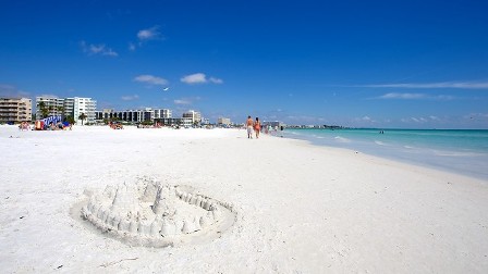 Siesta Key Beach! Consistently ranked among the top 5 beaches in the enitie world! You’ll never experience whiter, more powder-textured sand than you will here!!!